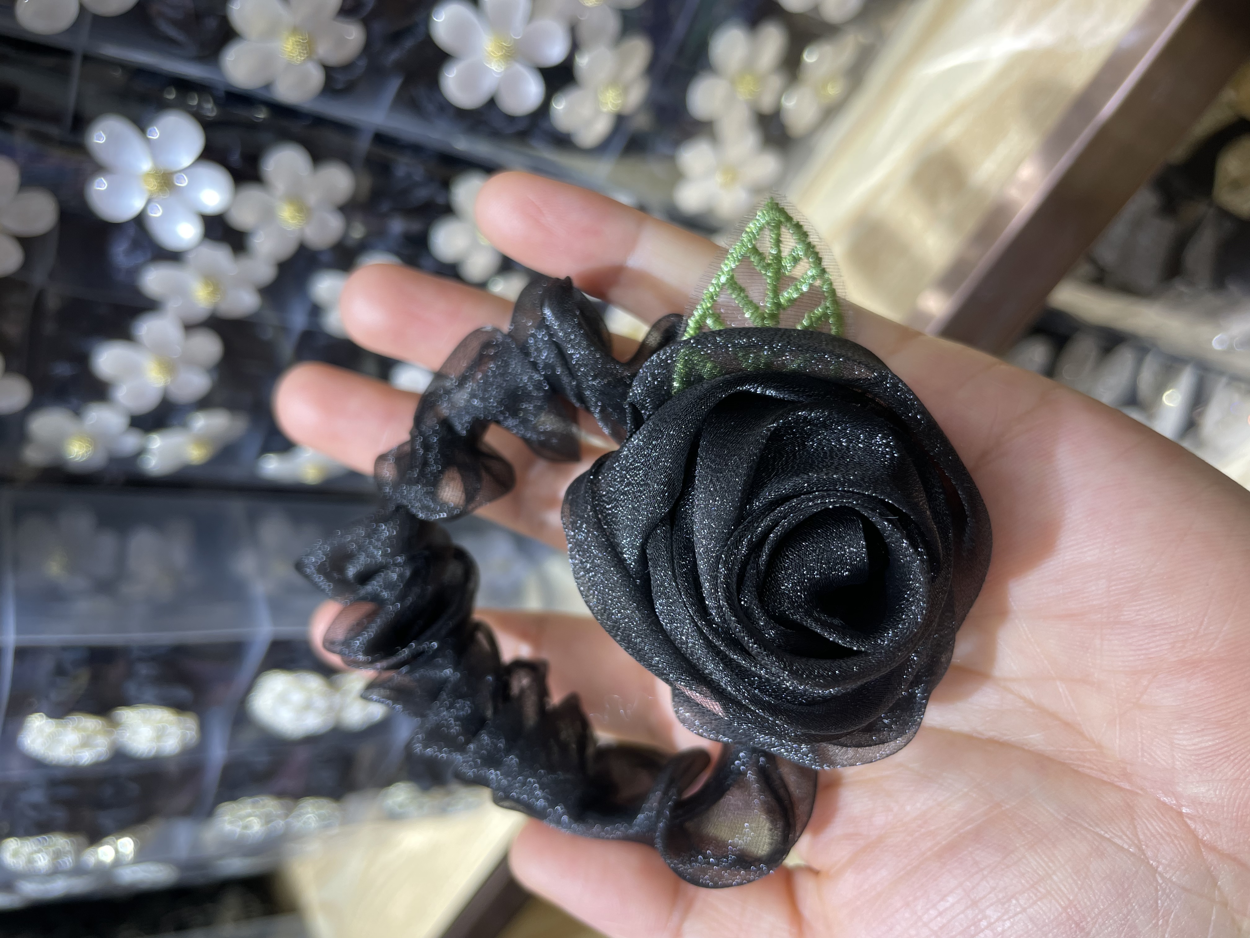 头绳女夏季简约皮筋发绳 韩版甜美发饰品 持久弹力不伤发质轻巧便携