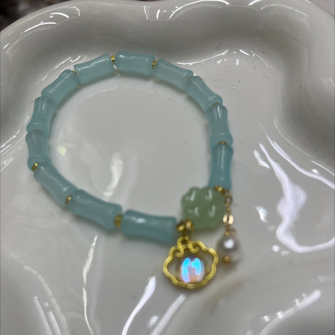 Blue Bracelet Jade Bracelet