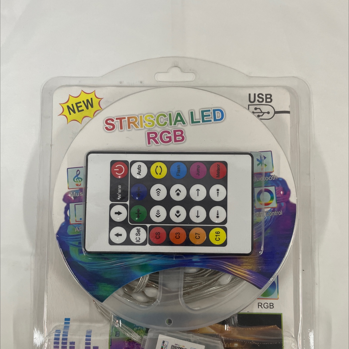 幻彩皮线10米100灯