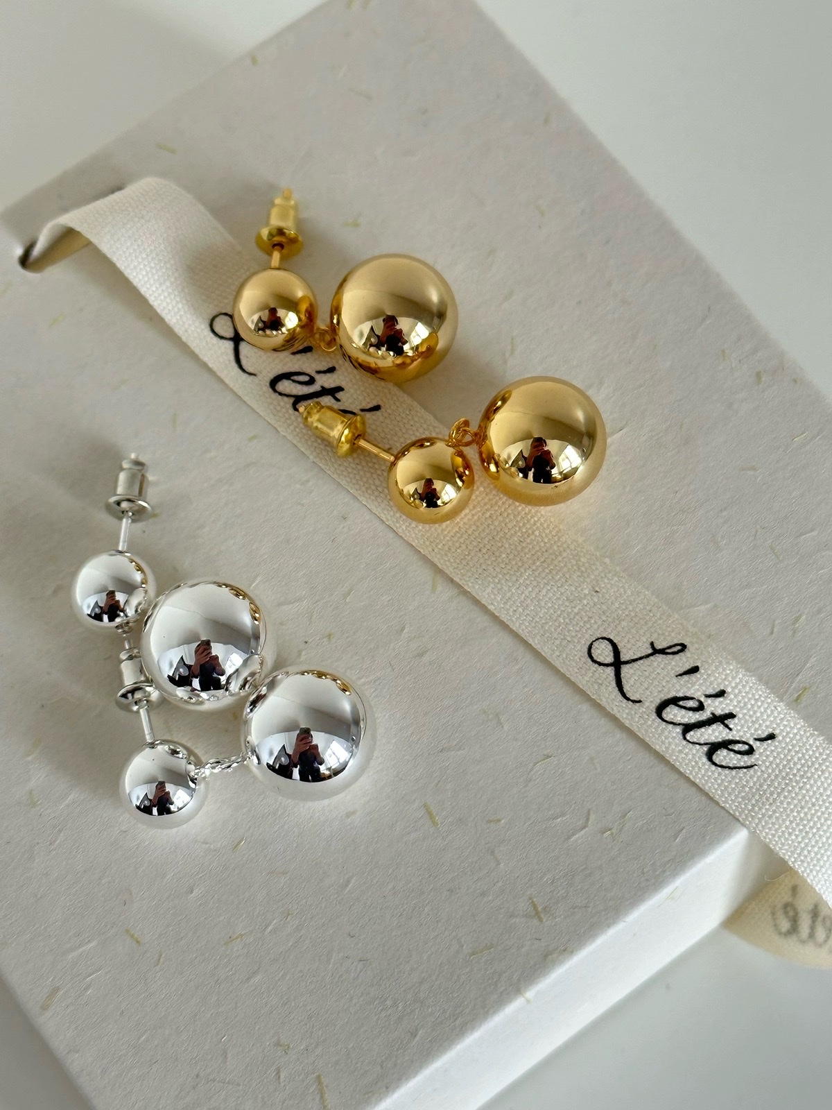 光面金属耳钉耳饰 经典款 百搭时尚潮流饰品耳饰