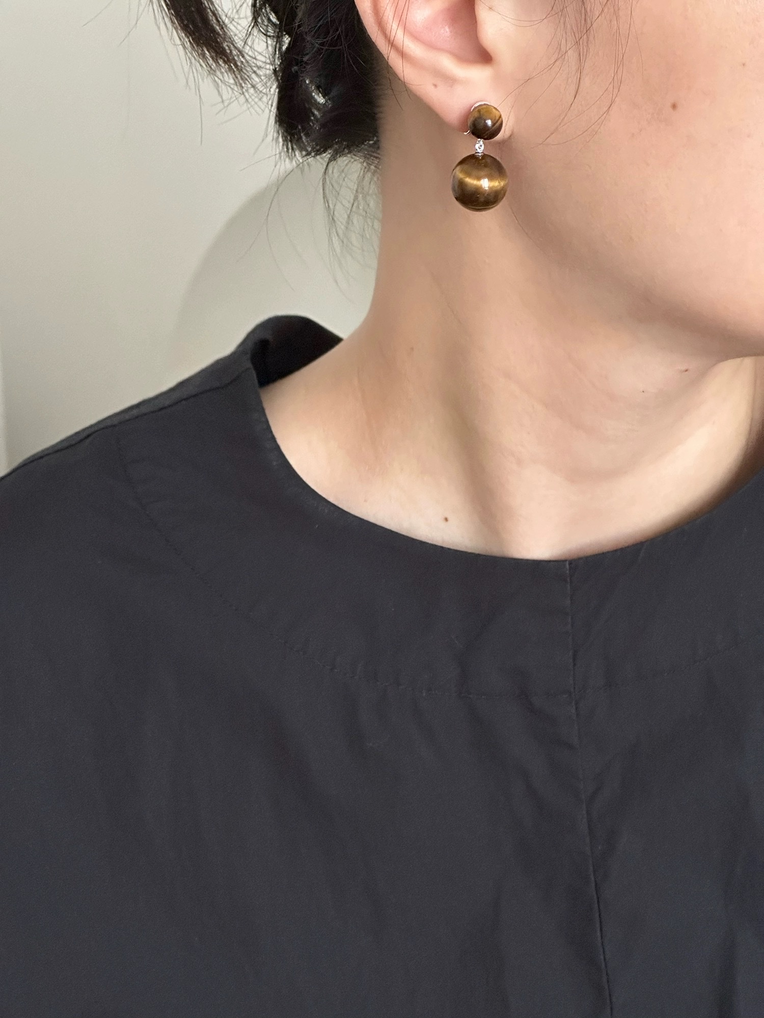 多拉西拉 精致耳饰 优雅耳钉 简约时尚耳环女士首饰礼物详情图2