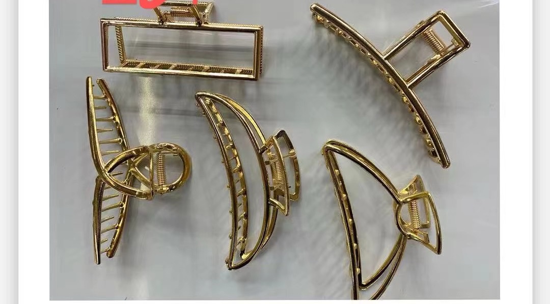 创意饰品女士发夹时尚发饰优雅抓夹头发夹子简约大气持久固定不滑落