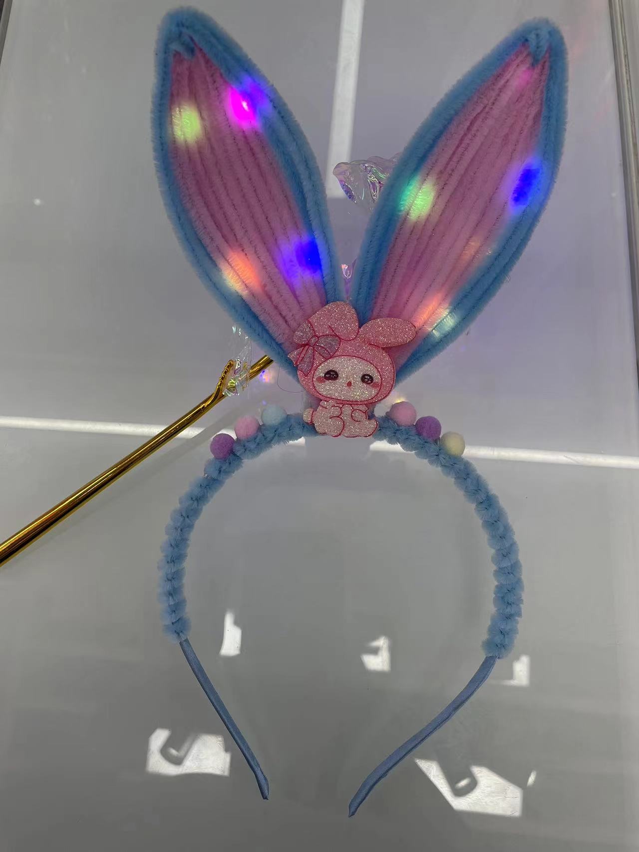 发夹，D ¡ Y发夹，手工发夹，发光玩具白底实物图