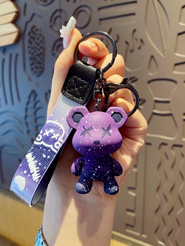 Violent bear keychain Keychain pendant