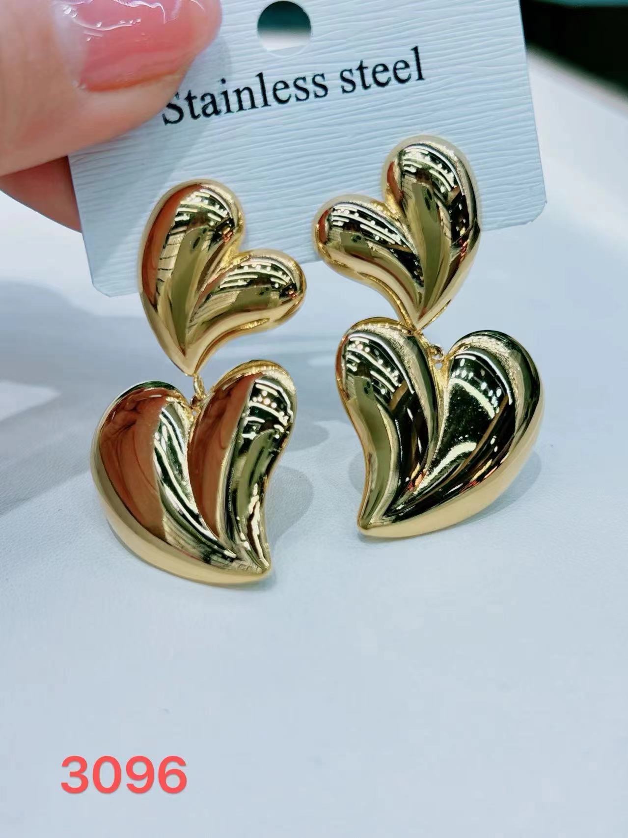 Fashionable earrings and earrings