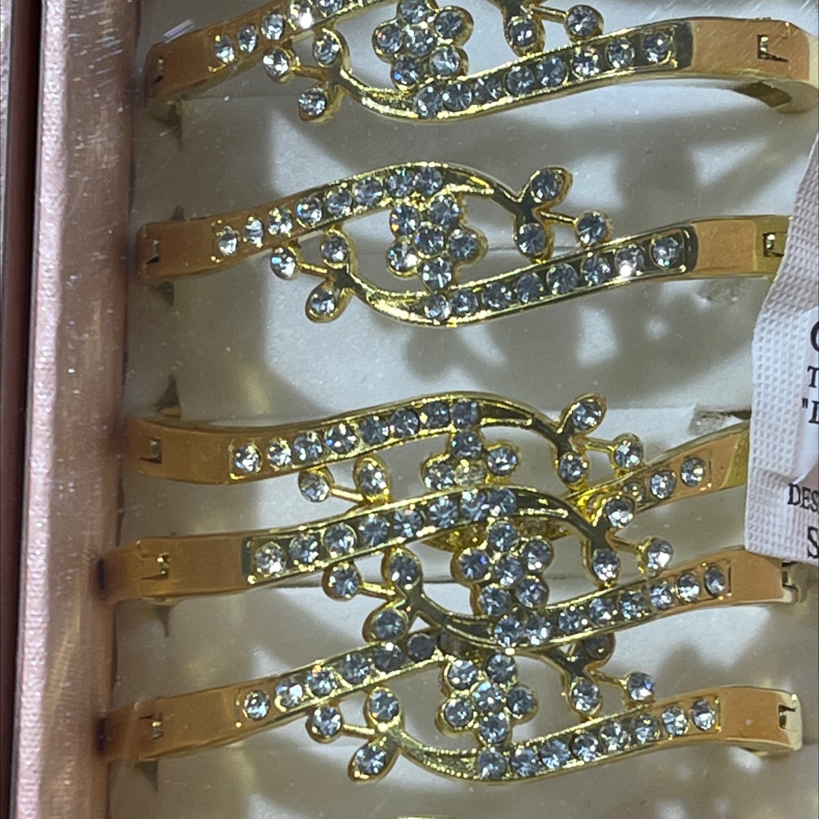 2024 New gold bracelet for women, a high-end, light luxury, niche water diamond bracelet, plain ring bracelet, and other jewelry