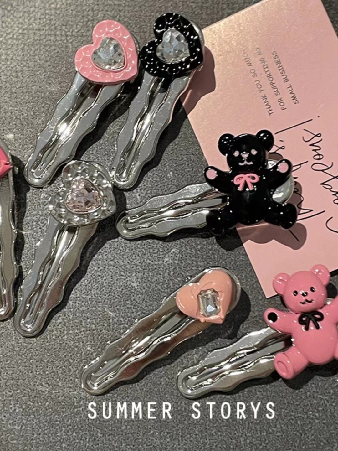 Creative accessories, unique design, hair clips, hair accessories, gripper clips, hair care ornaments, simple and fashionable, stable and durable, do not damage hair quality