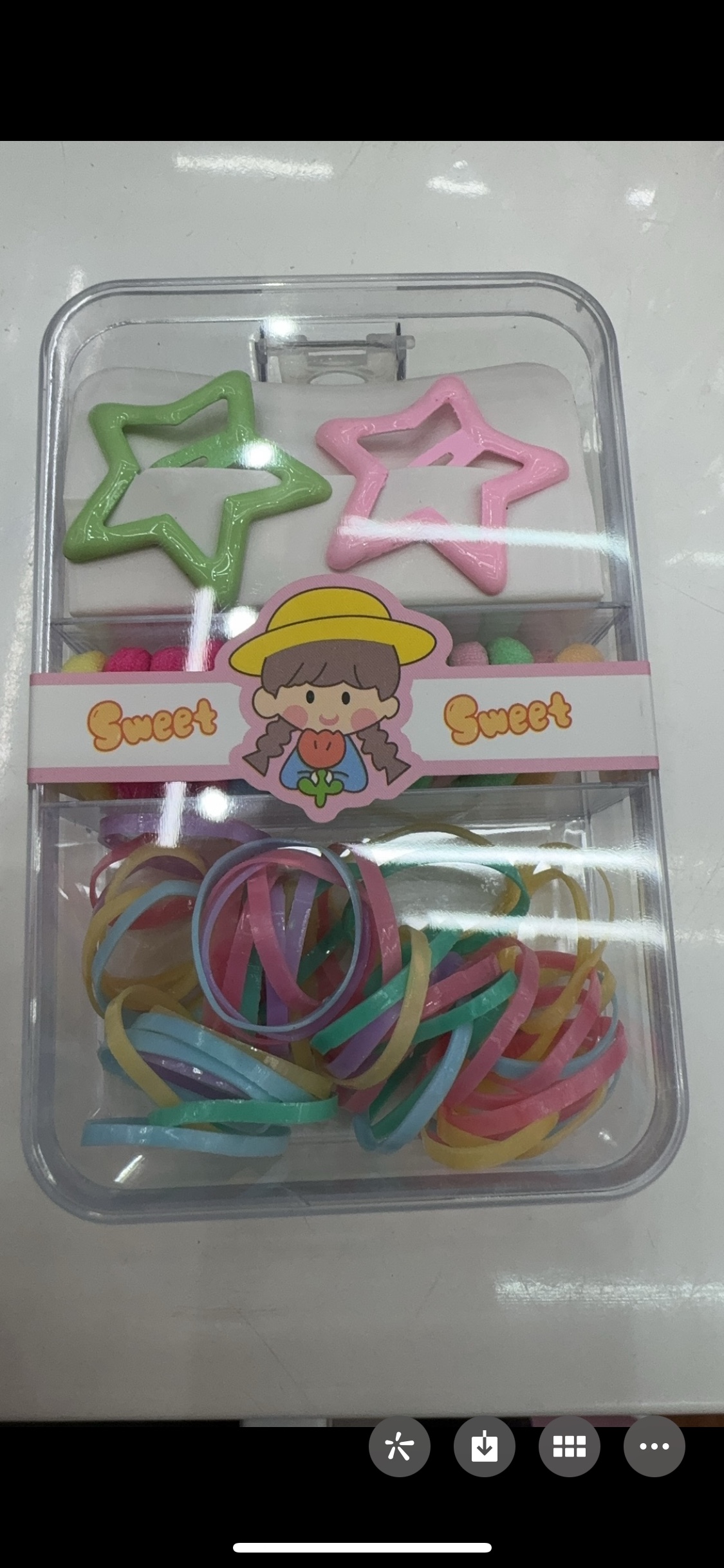 发梳头饰实物图