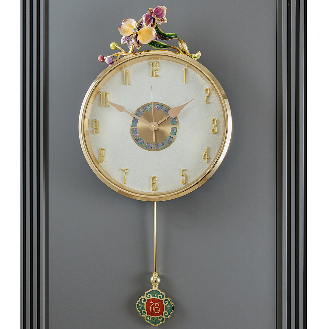 现代简约轻奢钟表挂钟客厅家用2新款创意石英钟静音表挂墙时钟详情图7