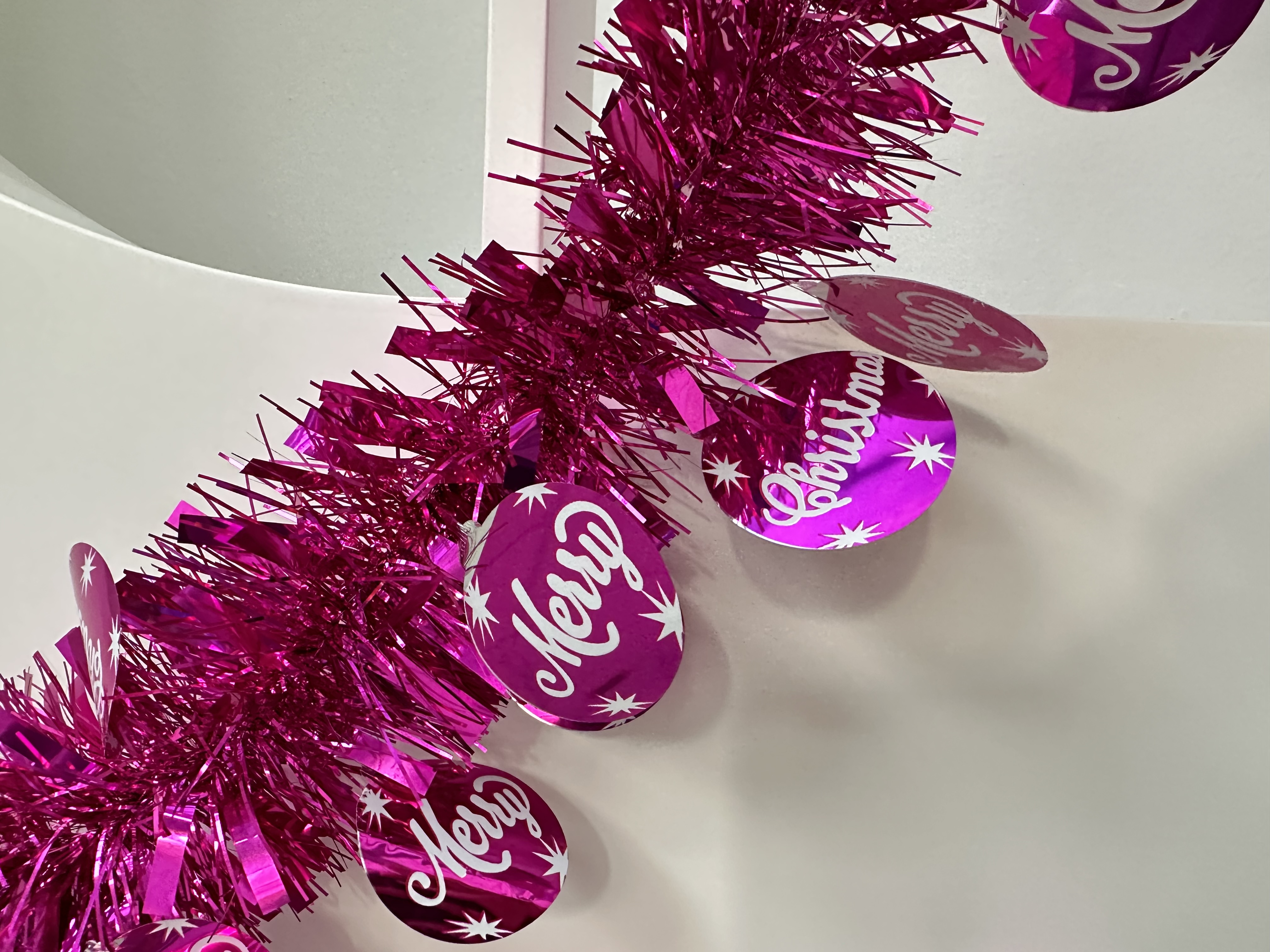 圣诞树装饰圣诞节彩条雪人圣诞老人彩带详情图4