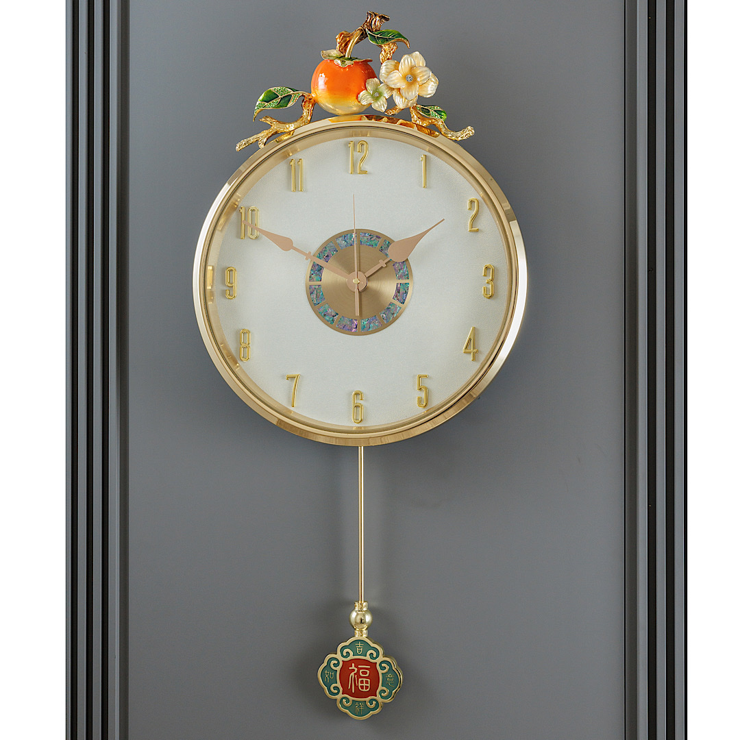 现代简约轻奢钟表挂钟客厅家用2新款创意石英钟静音表挂墙时钟详情图5