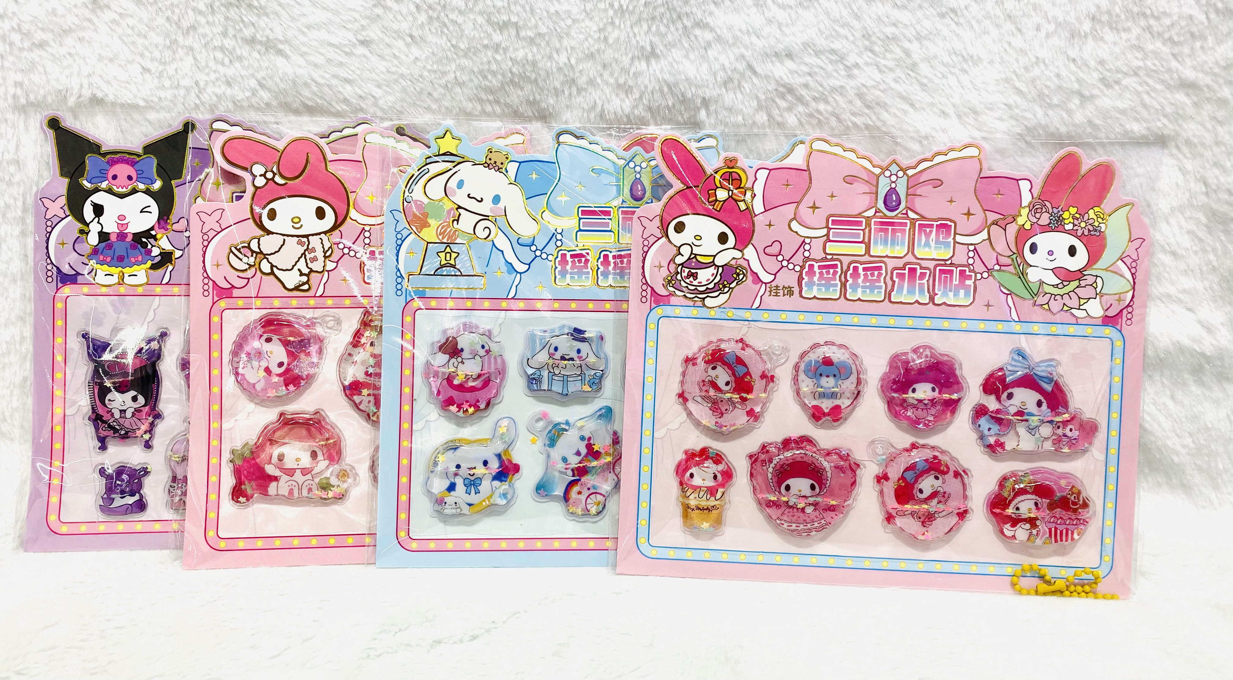 XQ-801手帐贴纸卡通版 眉心贴材料包 手账胶带 DIY装饰 贴纸创意套装 个性手绘风格详情图2