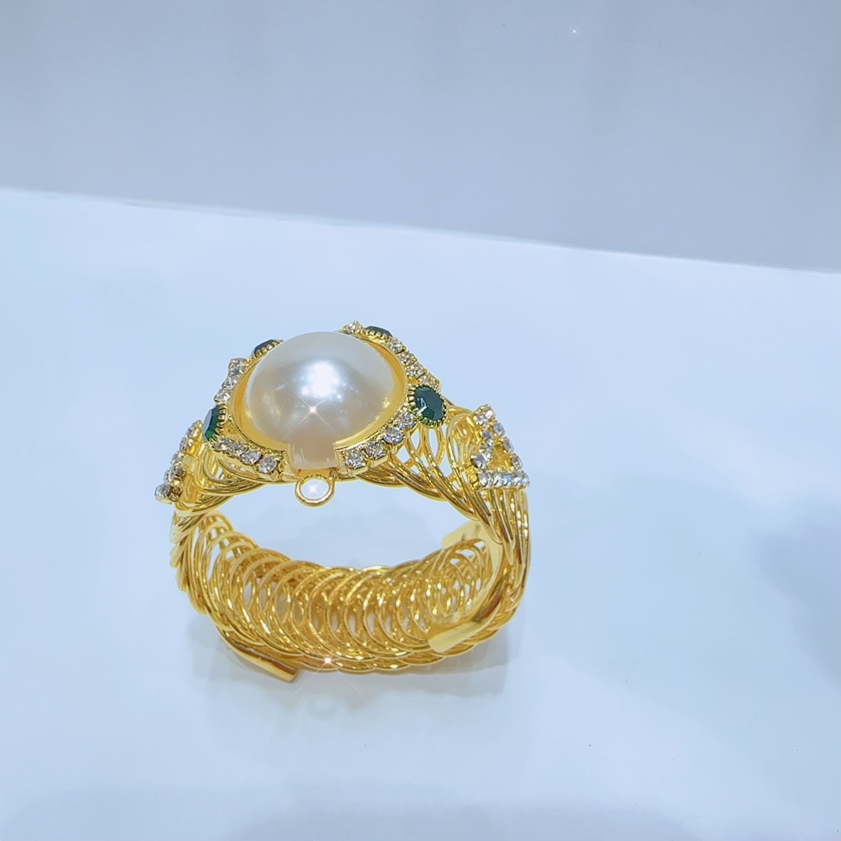 外贸爆款 新款韩版潮流 时尚女士手表 镶钻数字石英女手镯 手链批发详情图5