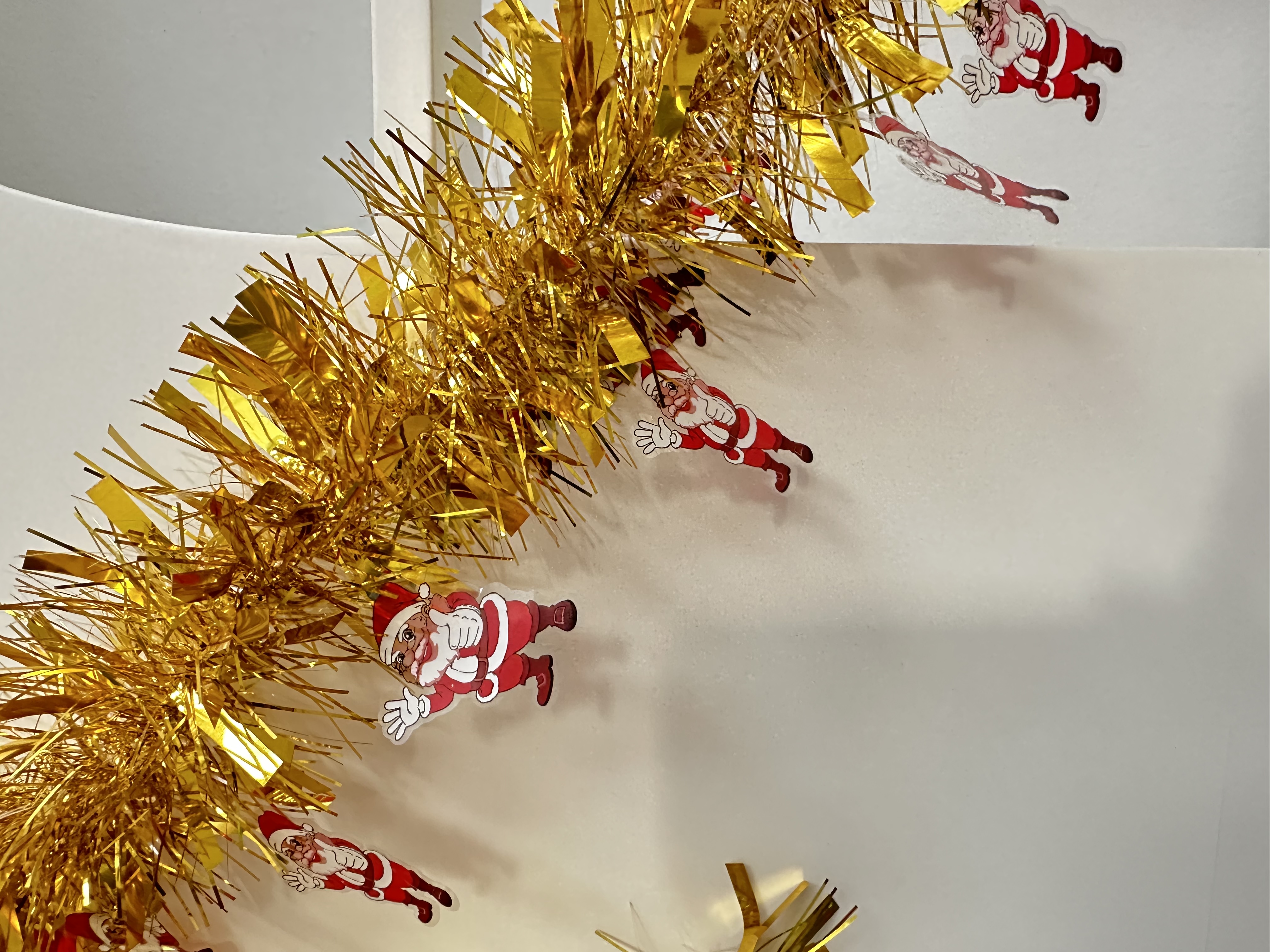 圣诞树装饰圣诞节彩条雪人圣诞老人彩带详情图6