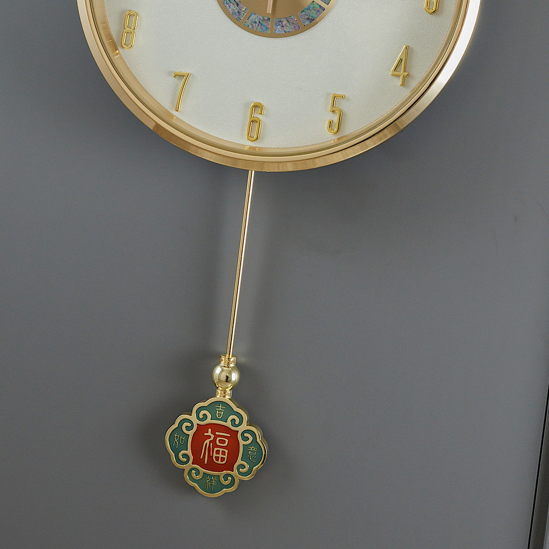 现代简约轻奢钟表挂钟客厅家用2新款创意石英钟静音表挂墙时钟详情图4