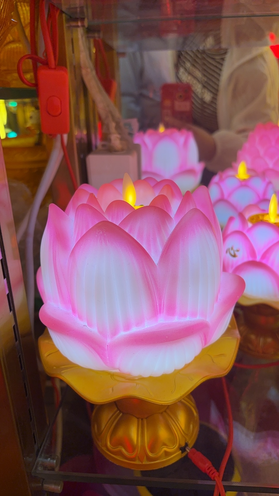 佛前供灯 财神爷爷灯 13寸led葫芦吉祥灯 家用供灯