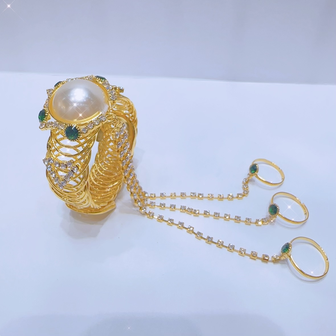 外贸爆款 新款韩版潮流 时尚女士手表 镶钻数字石英女手镯 手链批发细节图