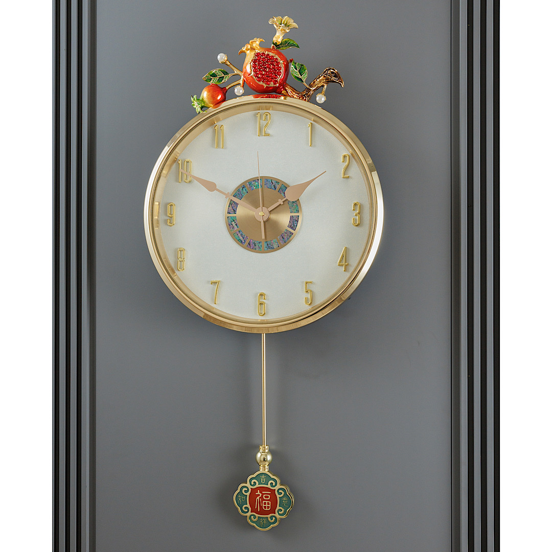 现代简约轻奢钟表挂钟客厅家用2新款创意石英钟静音表挂墙时钟详情图13