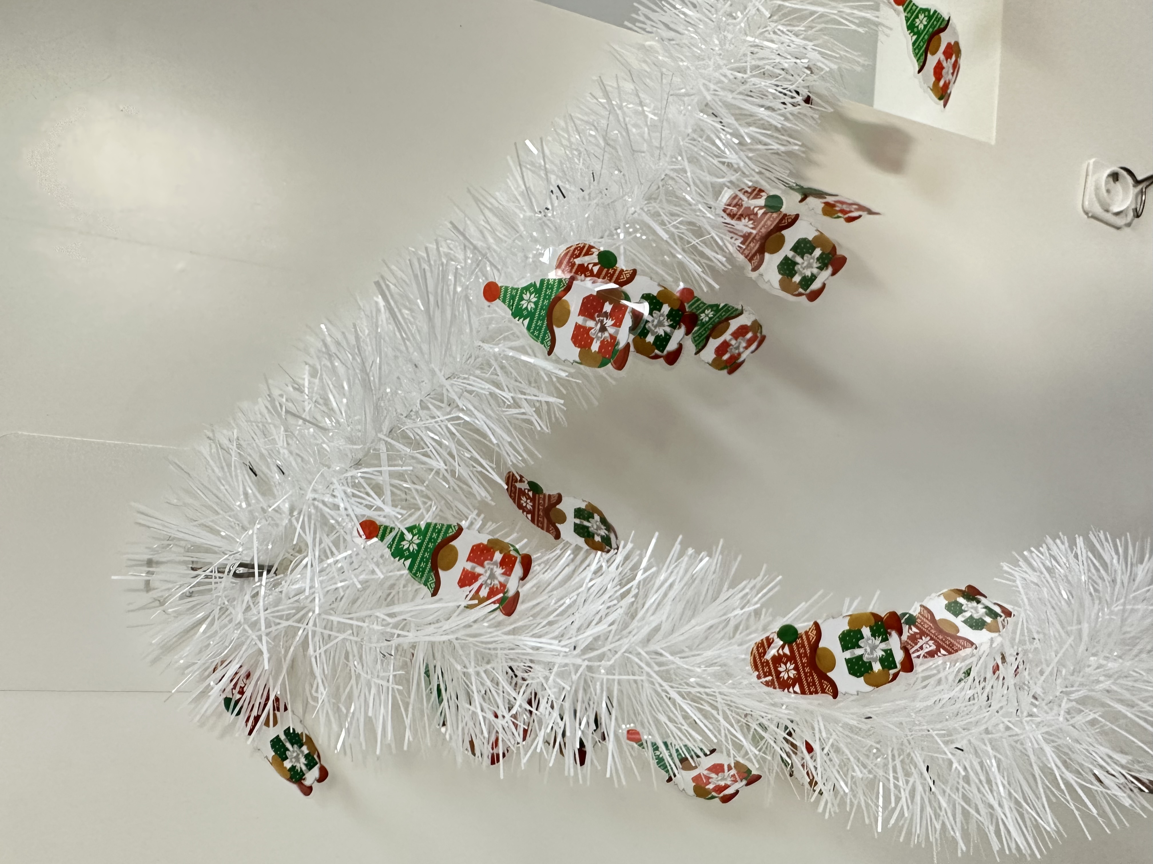 圣诞树装饰圣诞节彩条雪人神诞老人彩带