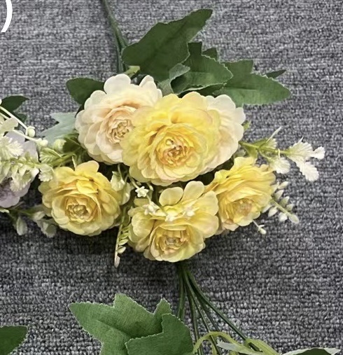 北欧风格仿真花木棉 清明节假花装饰 清明花系列 环保无味持久保鲜