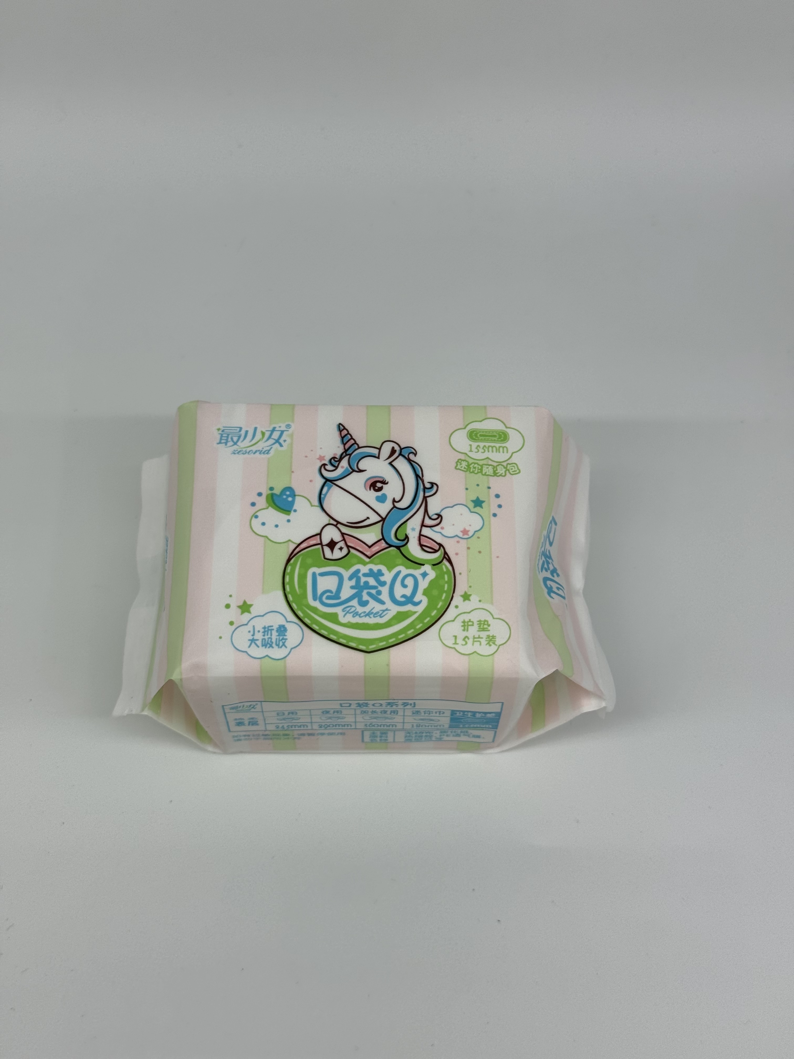 最少女150mm护垫，棉柔亲肤，舒适透气护垫详情图4