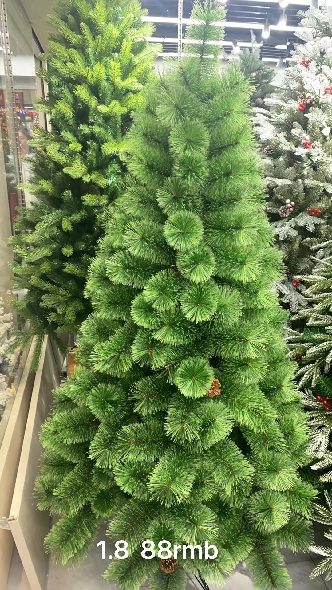 开花松针210cm330头圣诞树节日礼圣诞树Pet圣诞树产品图