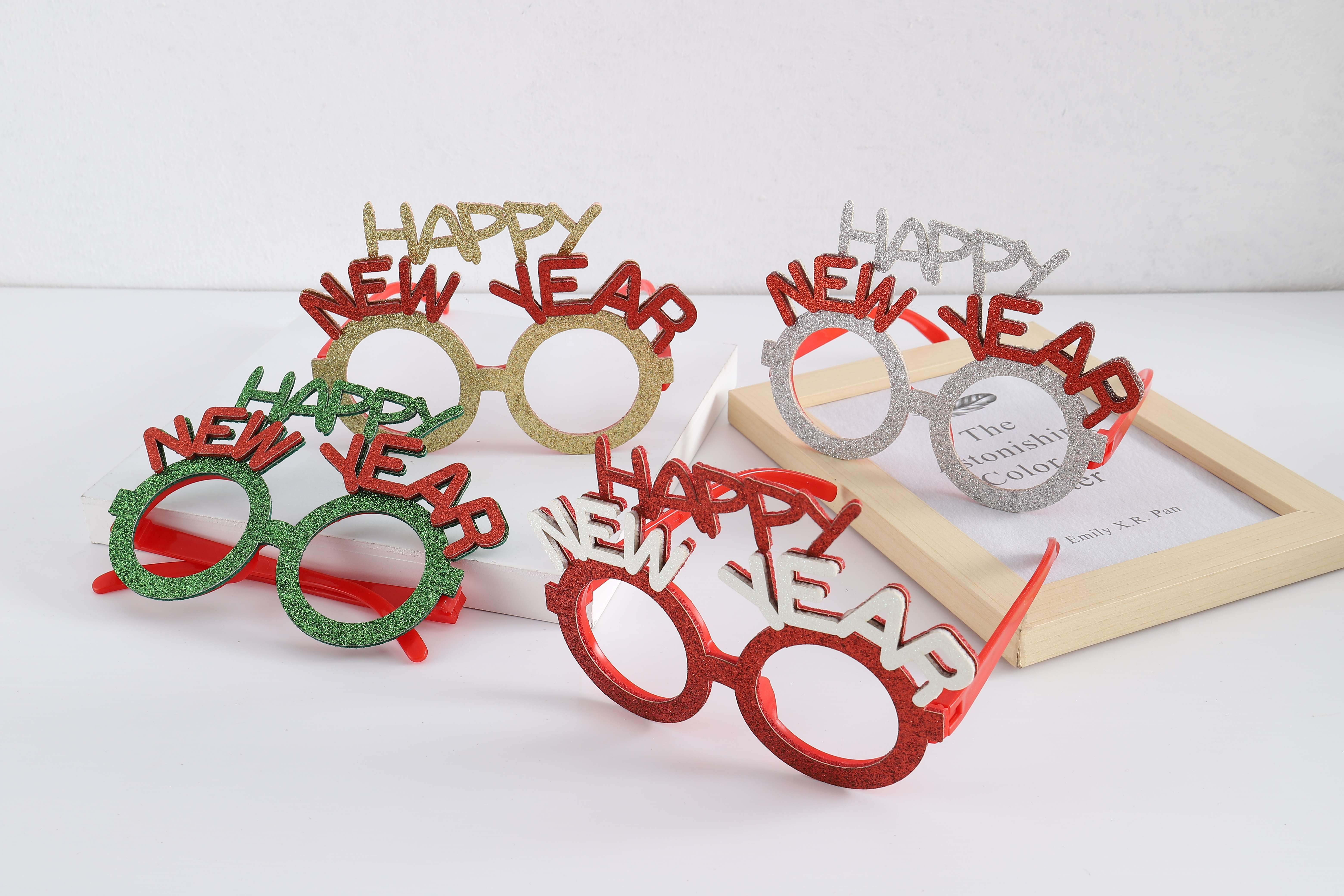 圣诞节日装扮必备 圣诞搞怪眼镜 节日必备 会氛围营造圣诞圣诞节日装扮详情图4