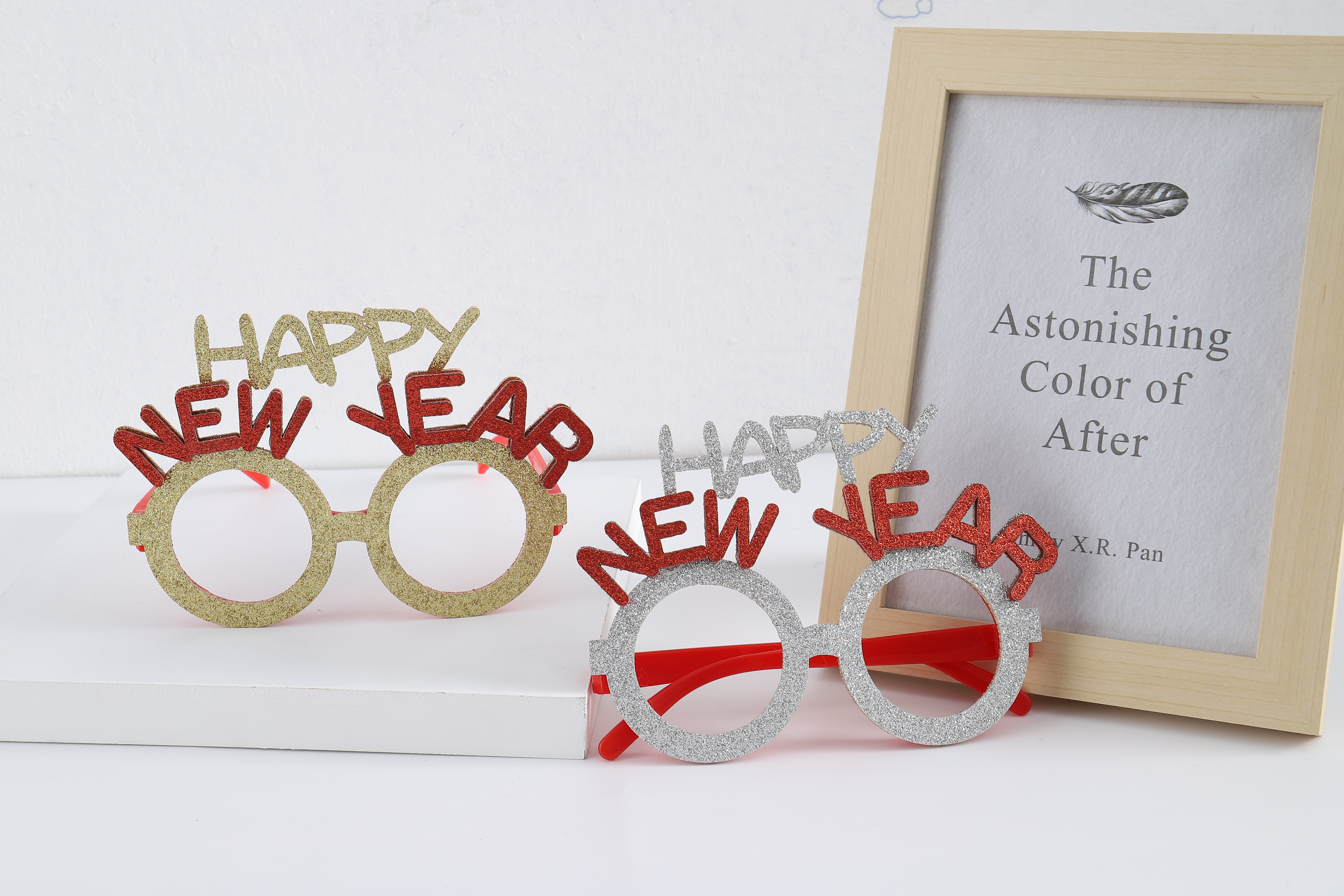 圣诞节日装扮必备 圣诞搞怪眼镜 节日必备 会氛围营造圣诞圣诞节日装扮详情图3