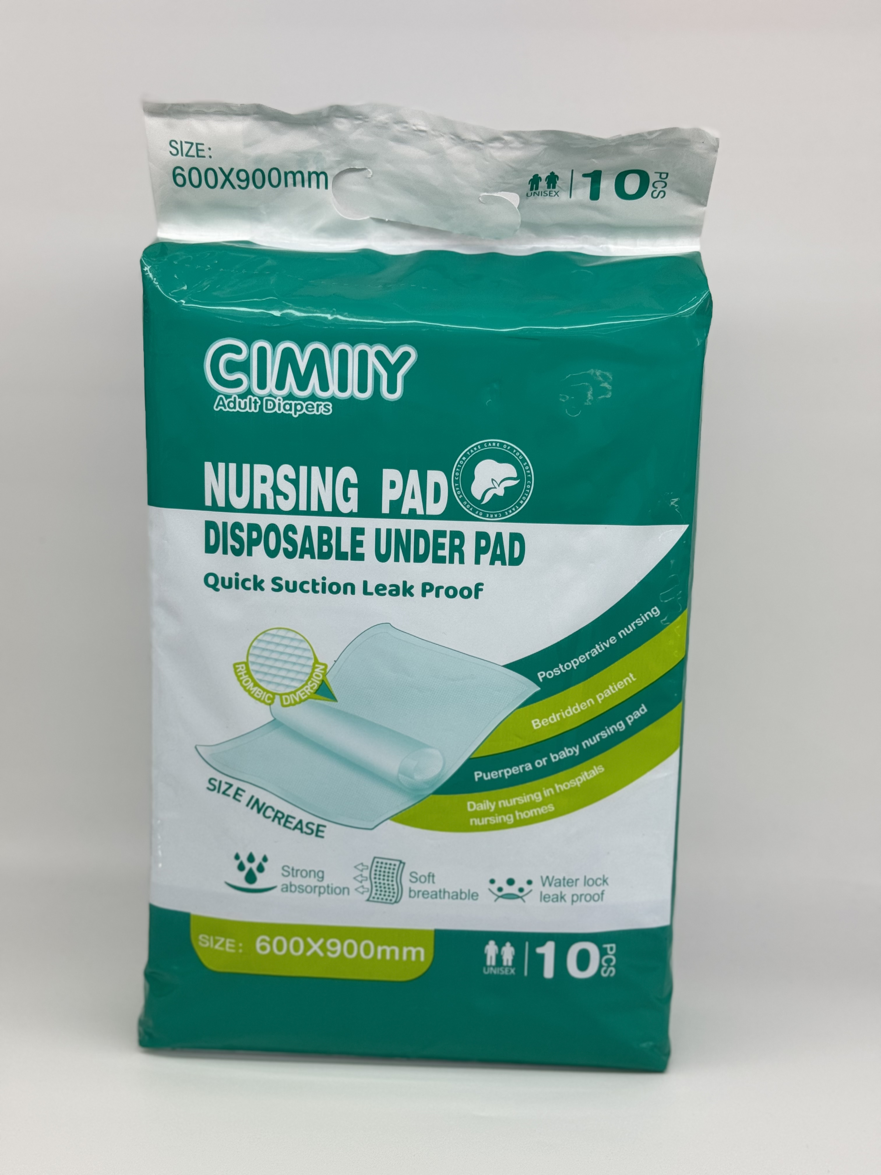 护理卫生垫大尺寸含吸水分子多用途护理垫