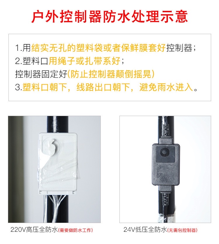 LED圣诞灯彩灯闪灯串灯户外庭院装饰彩灯串小彩灯霓虹灯满天星灯 详情图5