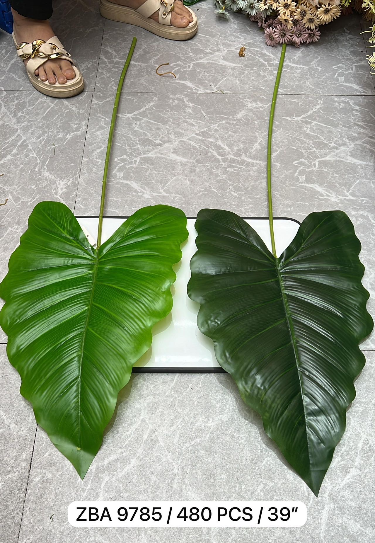 Simulated flower leaves Item Picture