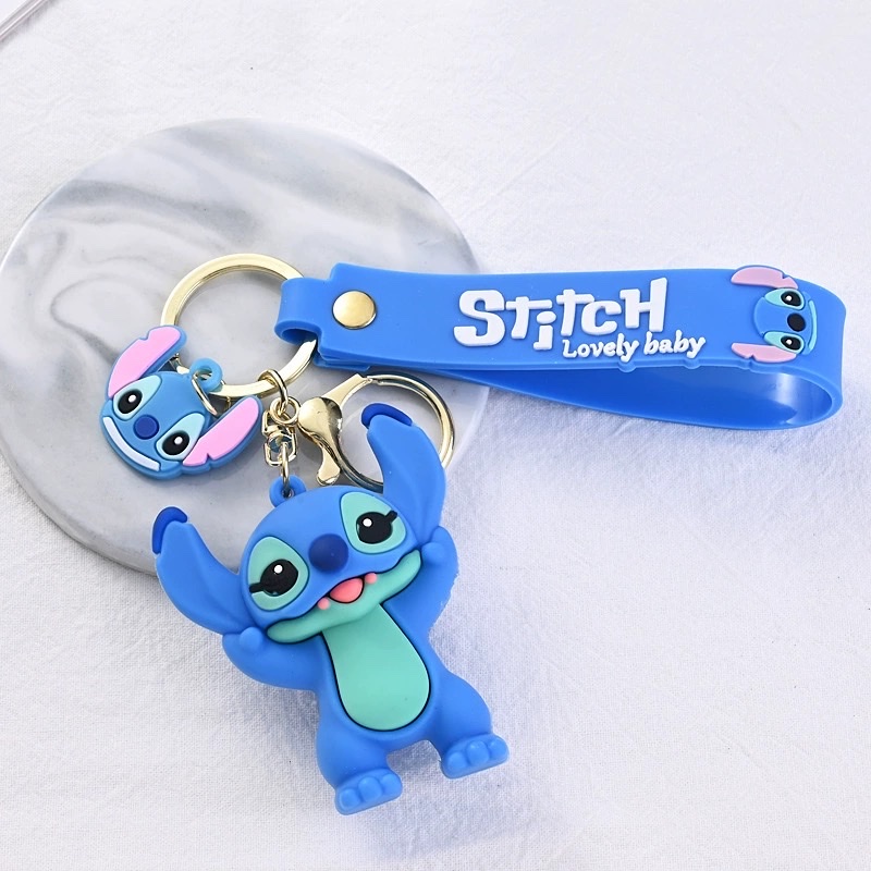 史迪仔公仔汽车钥匙扣挂件男生创意可爱书包挂饰钥匙链精致女挂件钥匙挂件钥匙扣挂件详情图7