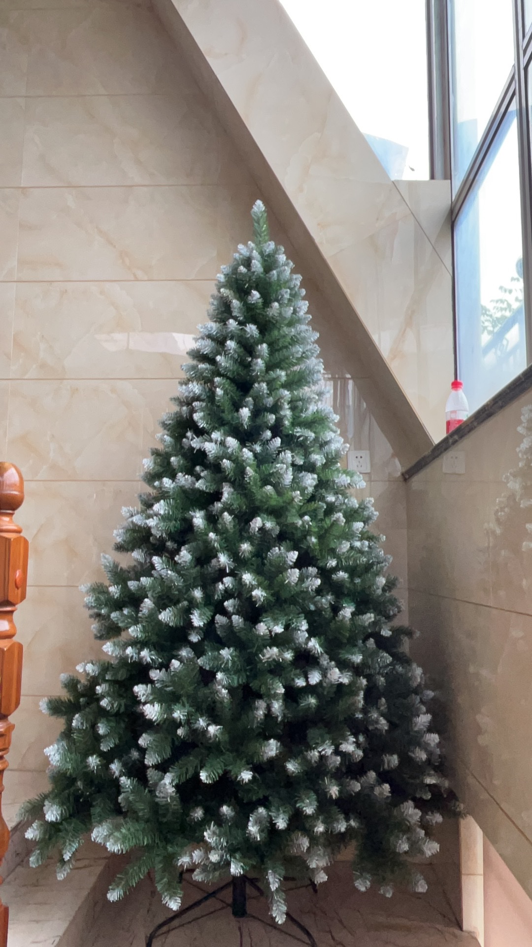 尖头P vc圣诞树，沾白尖头树混合树圣诞树圣诞树详情图4