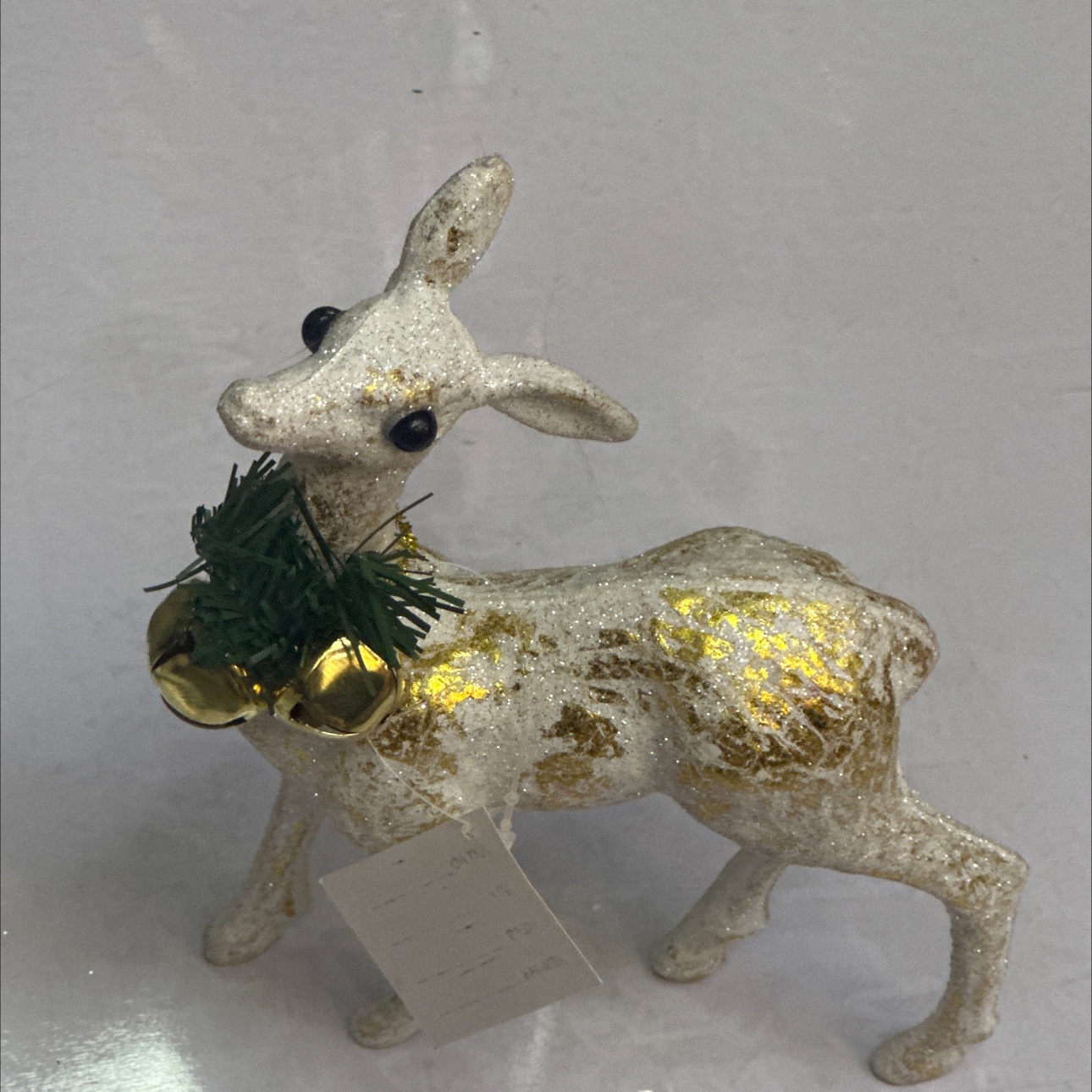 圣诞装饰品，圣诞摆件，圣诞鹿挂铁铃铛详情图2