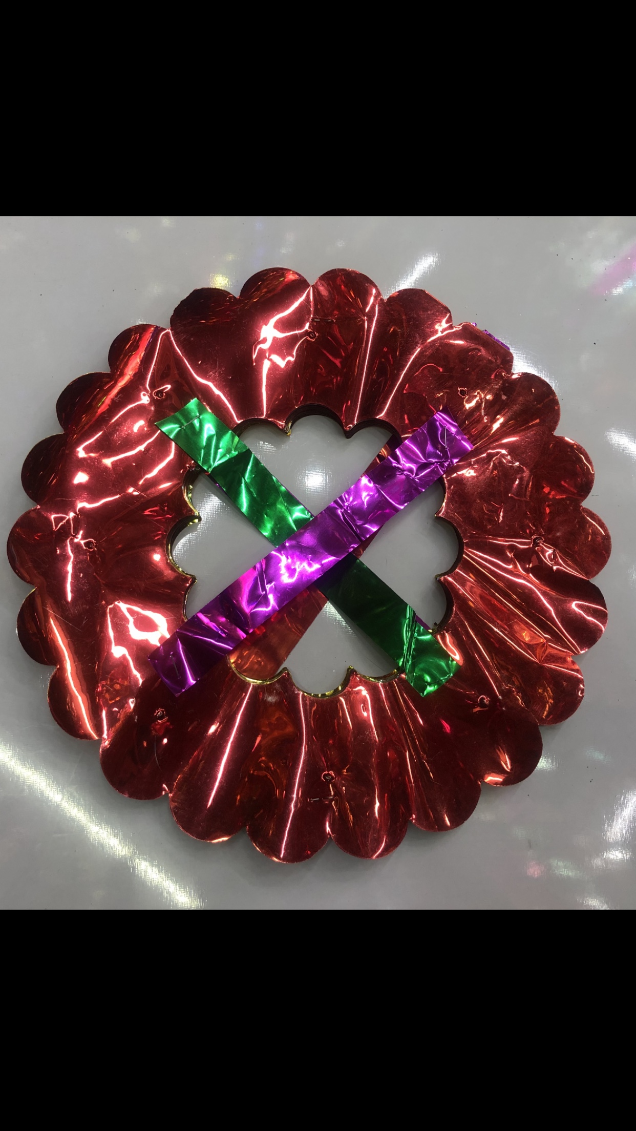 24公斤五彩拉花、混款白底实物图