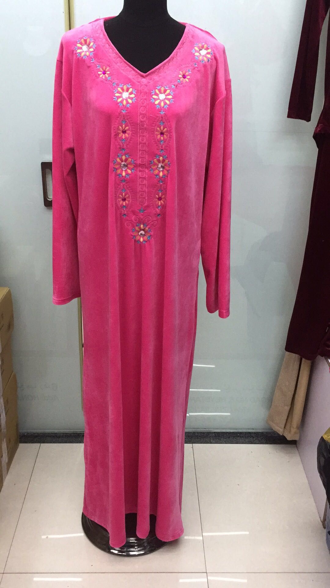 Pajama dress, a best-selling, comfortable, breathable and stylish dress for foreign trade