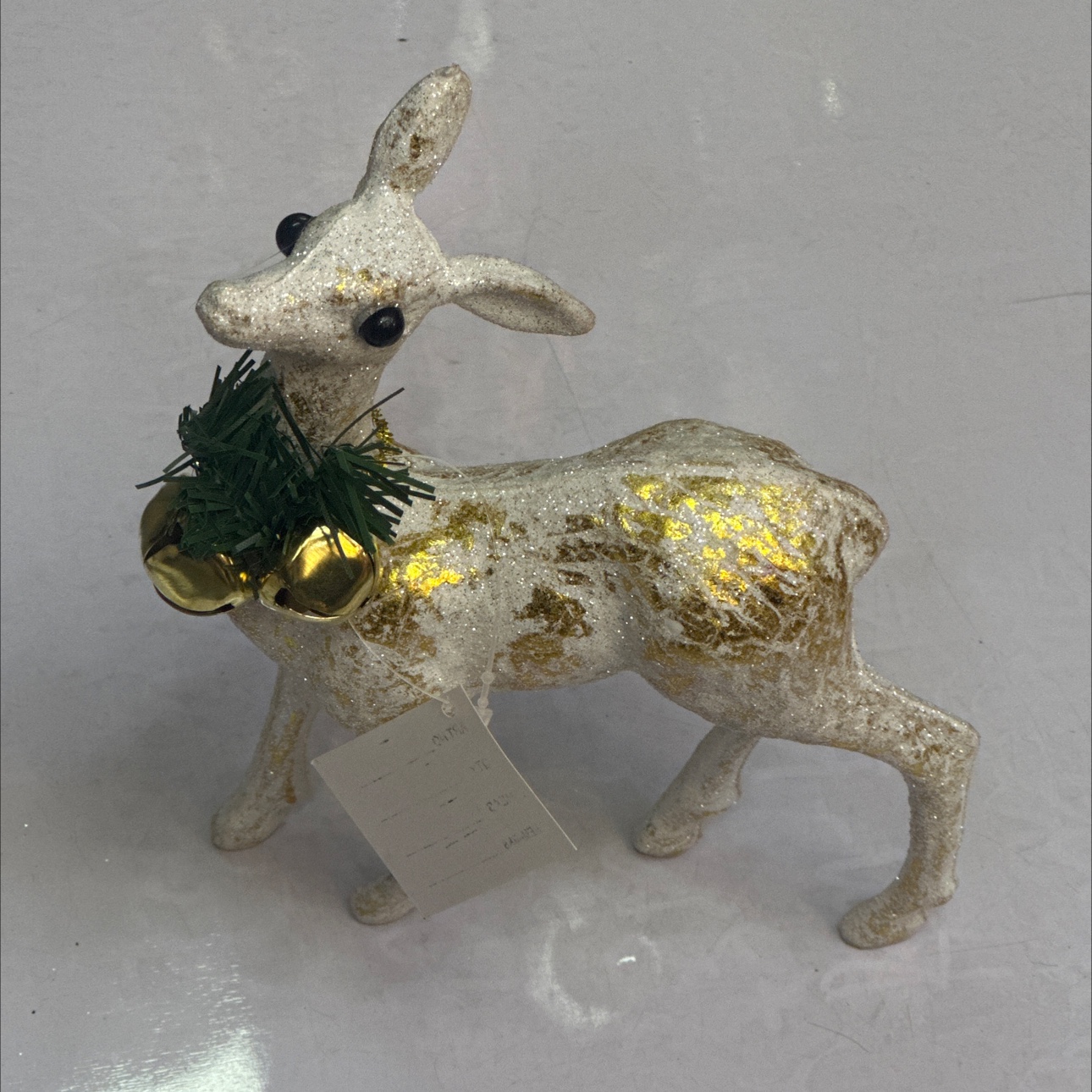 圣诞装饰品，圣诞摆件，圣诞鹿挂铁铃铛详情图4