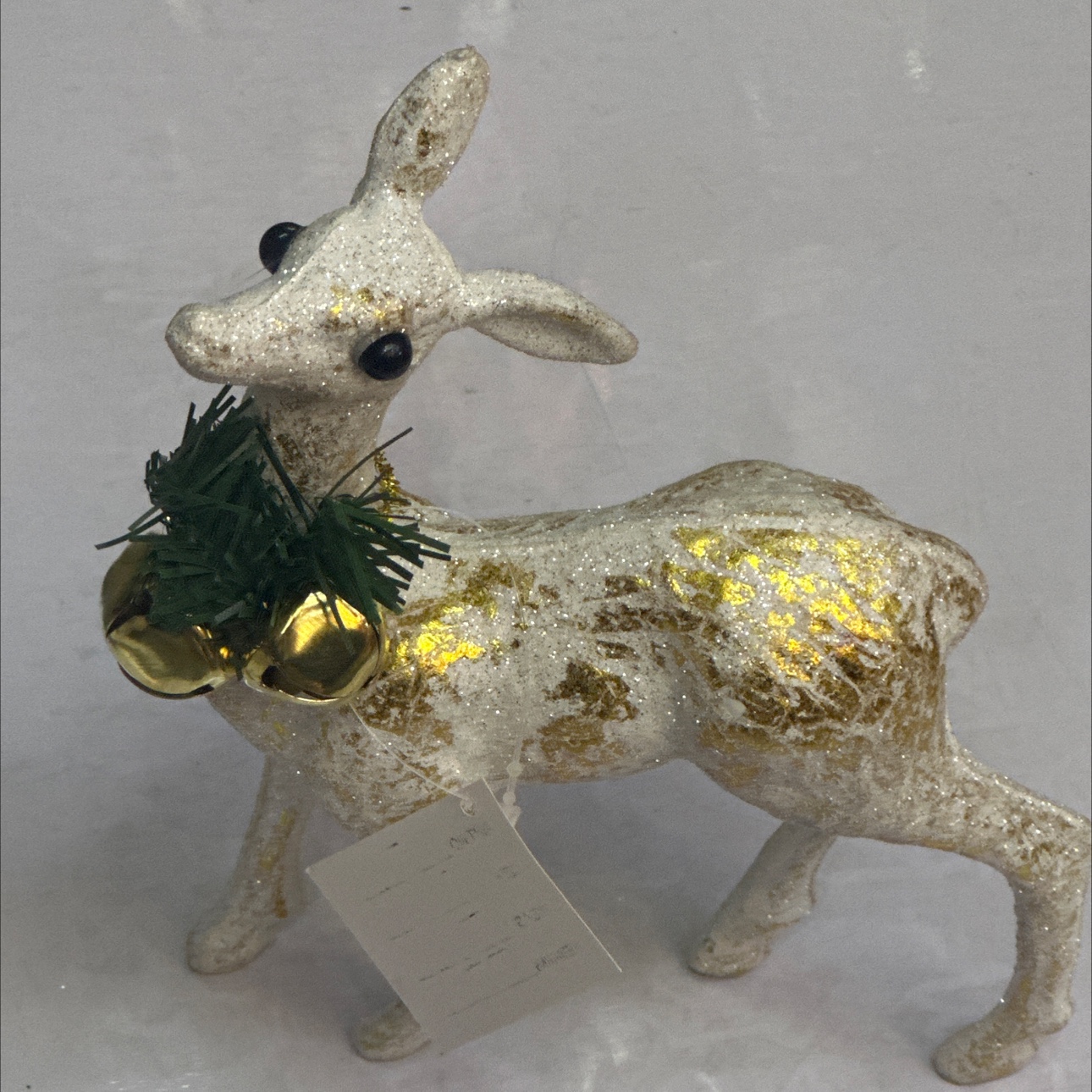 圣诞装饰品，圣诞摆件，圣诞鹿挂铁铃铛详情图5