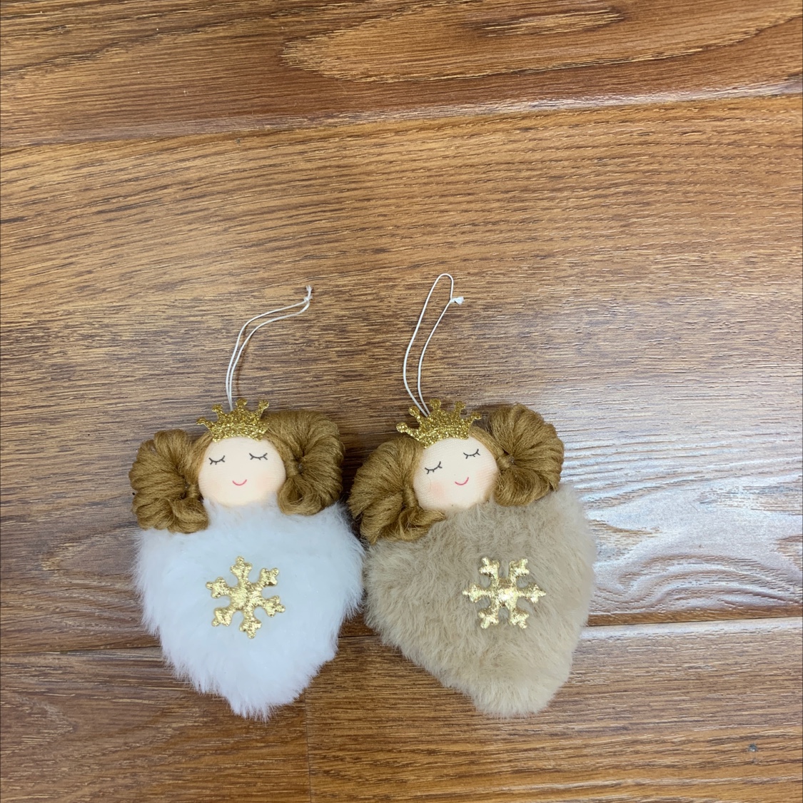 圣诞节日装饰  女孩天使挂件  圣诞摆件产品图