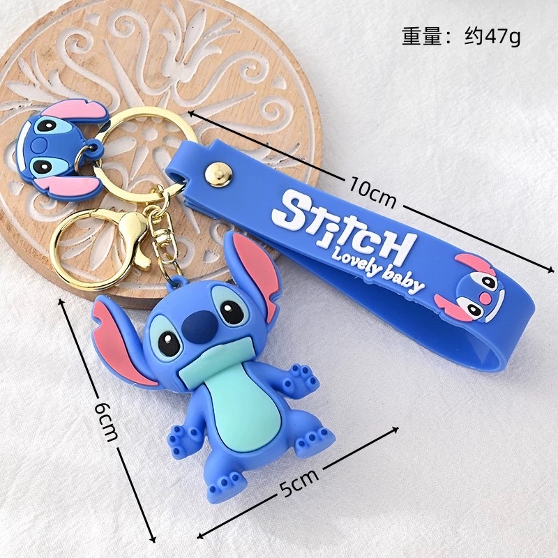 史迪仔公仔汽车钥匙扣挂件男生创意可爱书包挂饰钥匙链精致女挂件钥匙挂件钥匙扣挂件详情图8