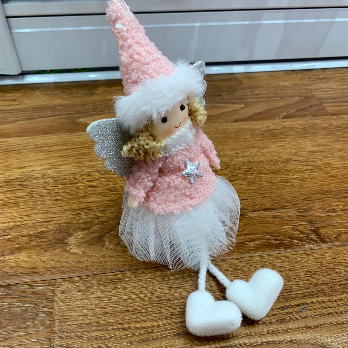 圣诞节女孩天使挂件，圣诞礼物，节日装饰品 产品图