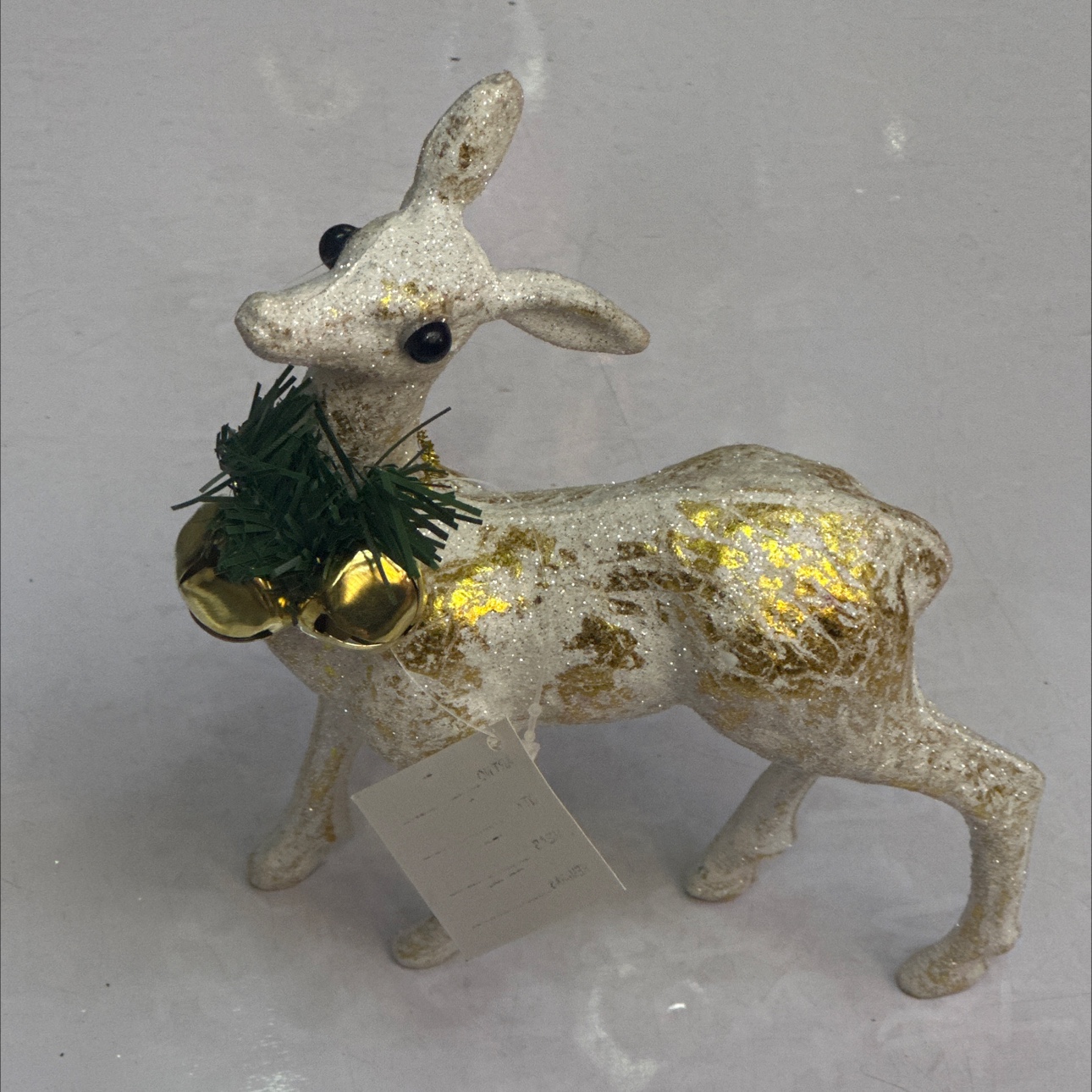 圣诞装饰品，圣诞摆件，圣诞鹿挂铁铃铛详情图3