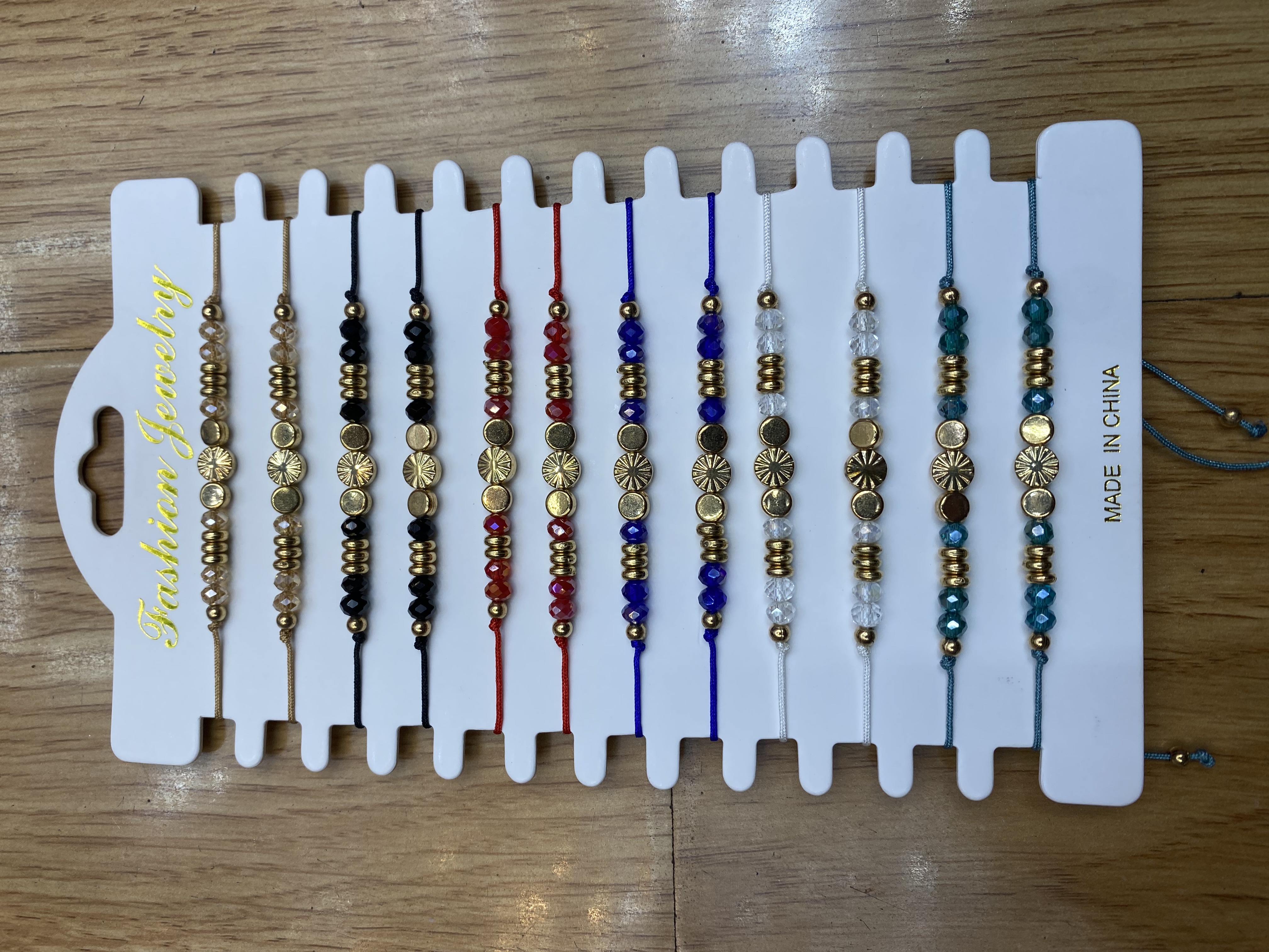 流行手编织手链五彩绳详情图6