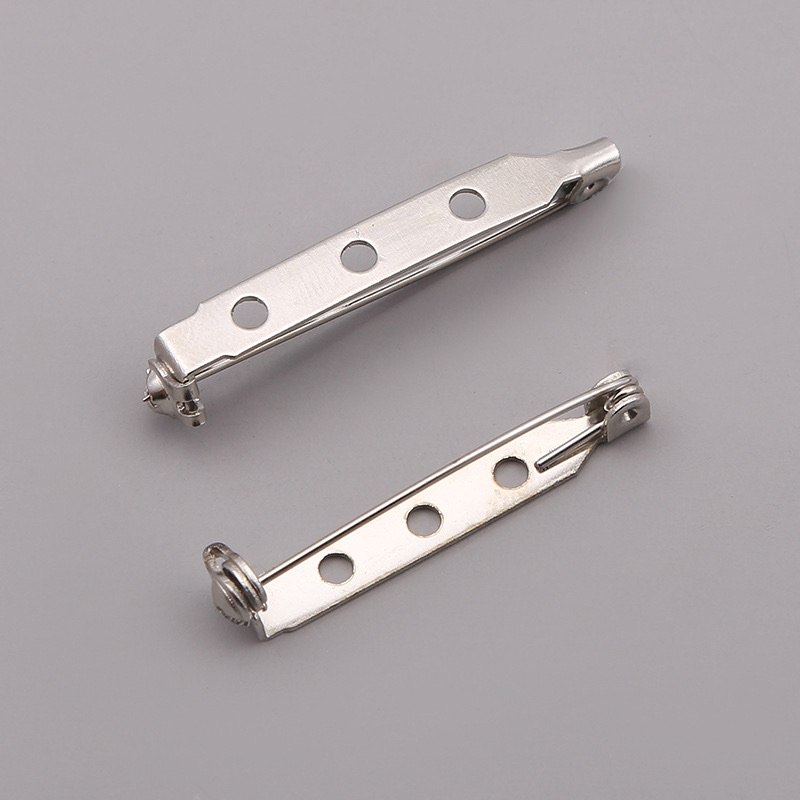 胸针带保险扣，可以DIY，金属服饰材料