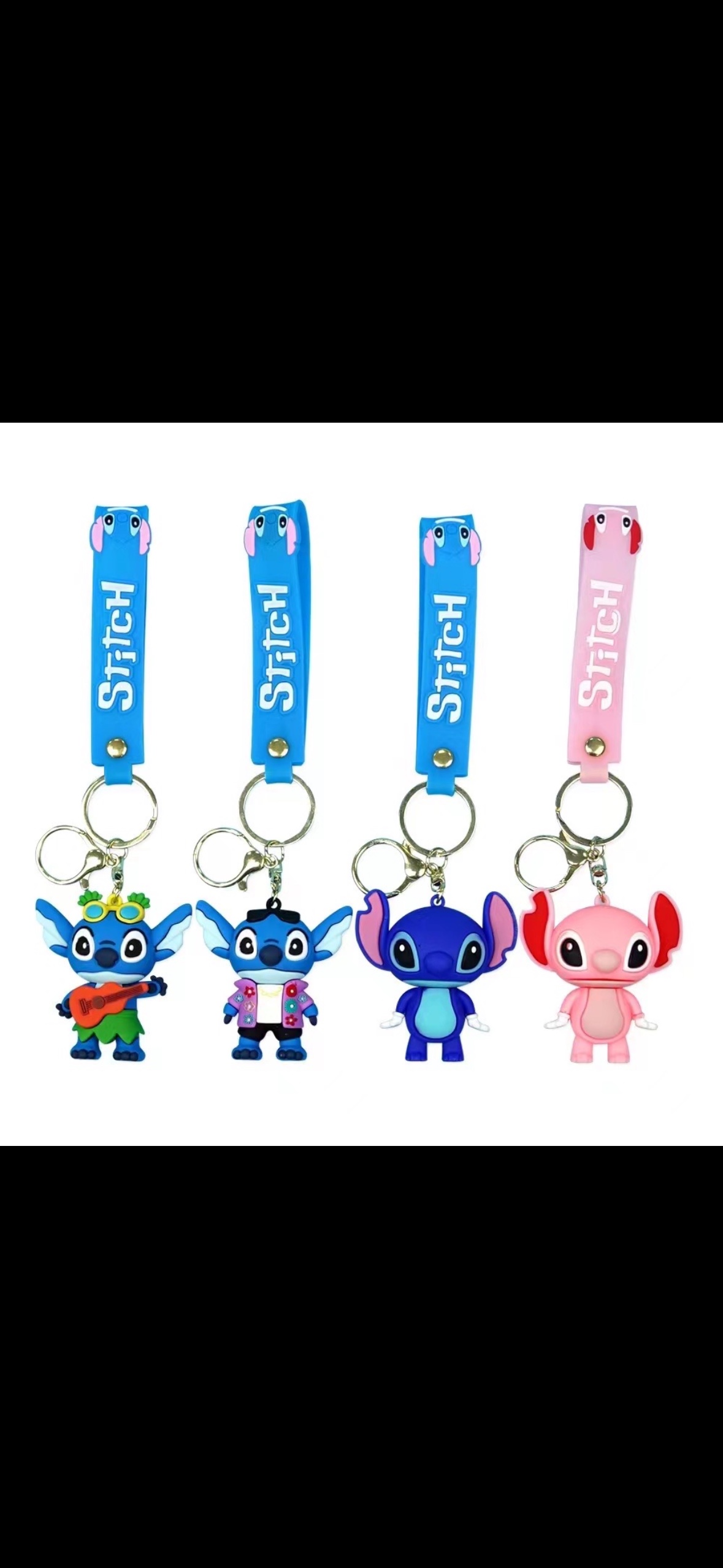 史迪仔公仔汽车钥匙扣挂件男生创意可爱书包挂饰钥匙链精致女挂件钥匙挂件钥匙扣挂件白底实物图