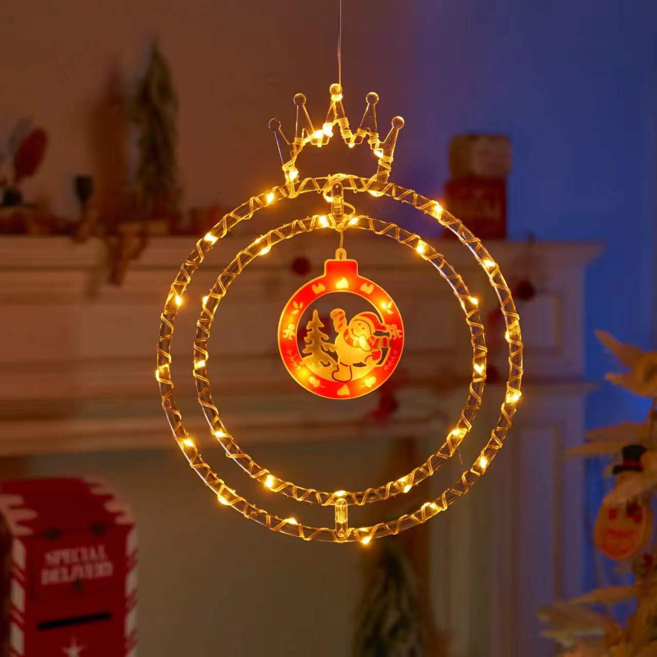 圣诞节装饰品 圣诞装饰品 圣诞彩灯 灯串