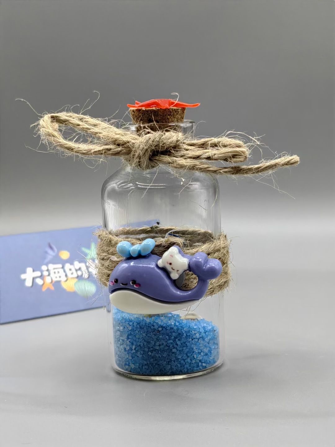 海洋漂流瓶2 贝壳海洋系列工艺品，一箱640个，一盒16个，爆款，多色混合