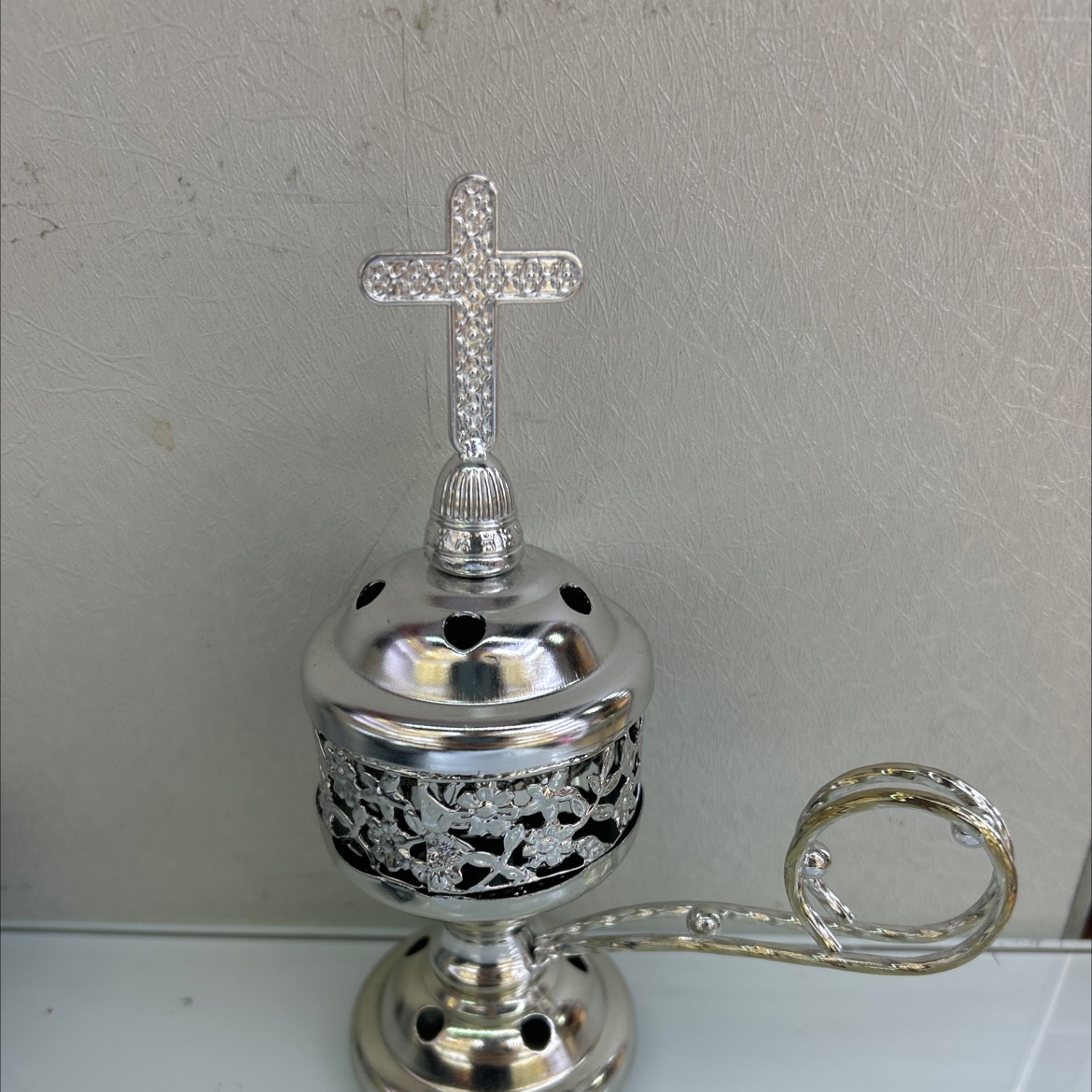 香炉十字架香薰精油炉阿拉伯中东穆斯林家居摆件工艺品香炉装饰产品图