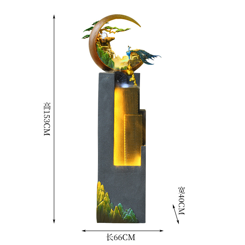 Resin flowing water bonsai magnesium oxide fiberglass reinforced plastic Item Picture