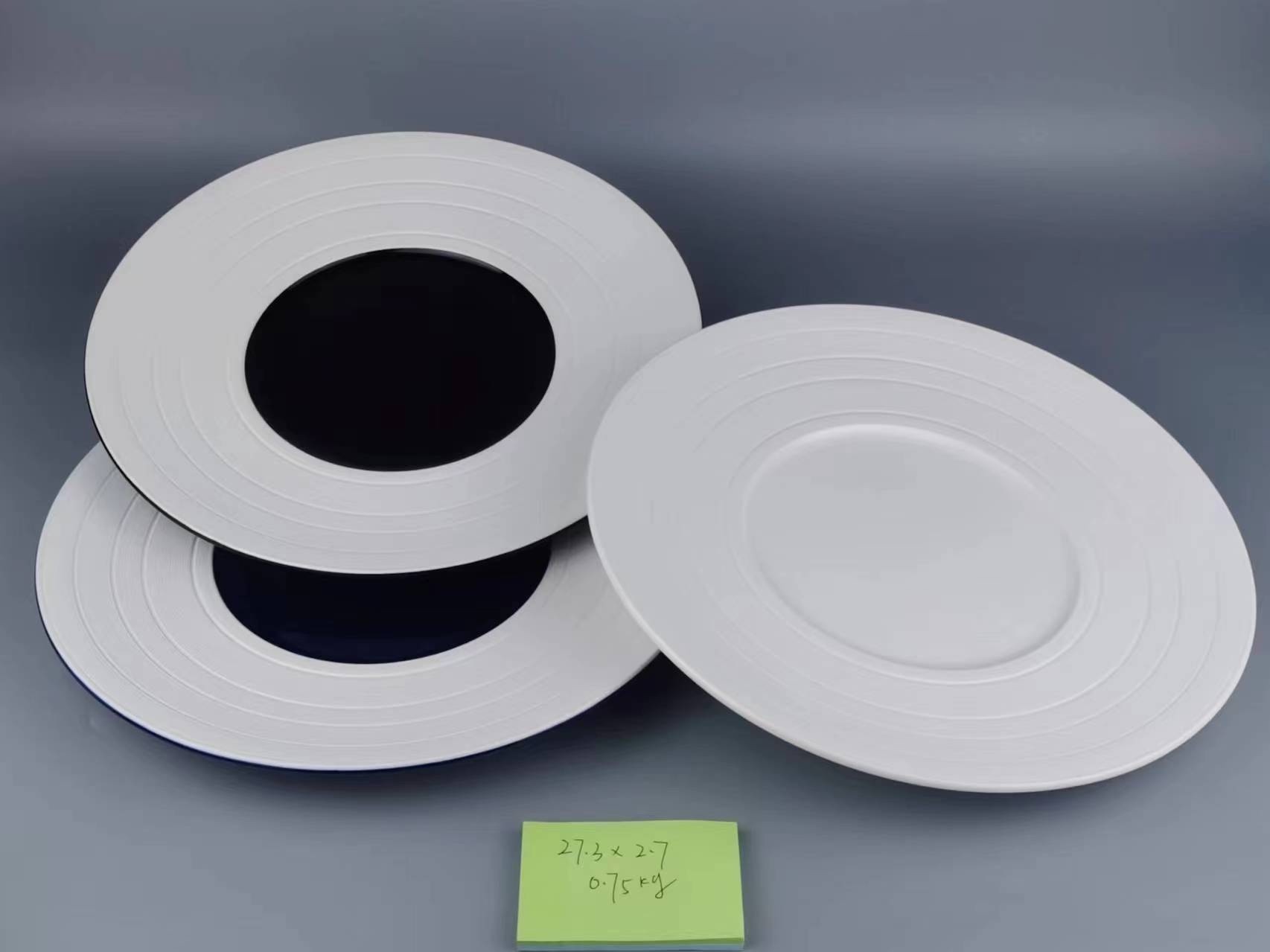 北欧碗碟套装家用2024新款简约现代餐具套装陶瓷盘子详情图2